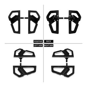 호환 오토바이 리어 플로어보드 승객 발판 키트 페달 풋페그  투어링 스포츠스터 다이나 스트리트 글라이드