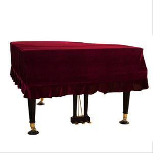 그랜드피아노덮개 커버 세트 단품 보호 건반 연한 그랜드피아노커버 레트로 회색 전자