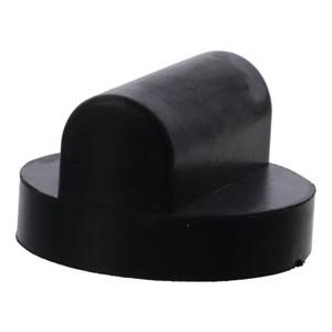 아우디 호환 R8 용 고무 잭 퍽 기능 디자인 블랙 슬롯 프레임 레일 바닥 지지대 패드 2.71x2.71x1.22 인치