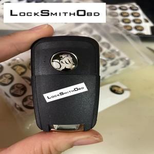 Holden 호주 2pcs 14mm 젤 로고 자동차 키 쉘 Fob 스티커 원격 엠 블 럼 기호 배지