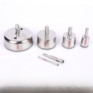 도금 다이아몬드 유리 홀 오프너 석 드릴링 도구 세라믹 타일 석재