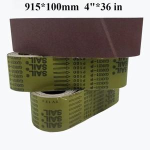 7PCS 샌딩 벨트 4X36 인치 915x100mm 금속 목공 가구 합판 등. 연마 광택