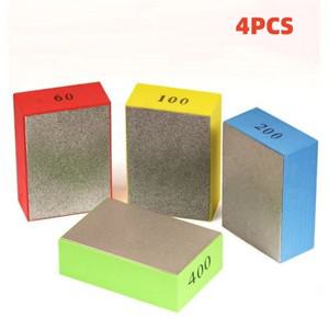 다이아몬드 핸드 폴리싱 패드 타일 유리 연마 그라인딩 블록 스톤 석 세라믹 샌딩 디스크 셔 도구