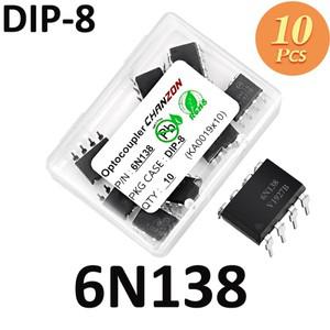 6N138 DIP8 고속 옵토 커플러 광전 옵토아이솔레이터    IC