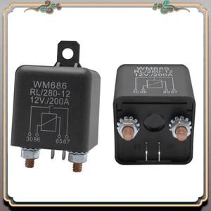 A73Q-배터리 절연 릴레이 12V 4핀 WM686 스타트 자동차 ON/OFF 스위치 일반적으로 열림 RL/280 200A