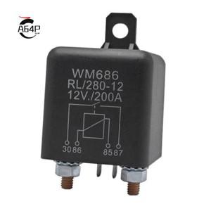 A64P-배터리 아이솔레이터 릴레이 12V 4핀 WM686 시작 자동차 ON/OFF 스위치 평상시 열림 RL/280 200A