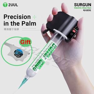 2UUL SC81 전기 Surgun 접착제 총 납땜  LCD 스크린 프레임 본딩 부스터 수리를 자동 방출 압력