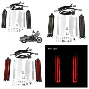 Harley Touring CVO Street Electra Road Glide 2014-2023 바이크 오토바이 부품 리어 펜더 페시아 LED 브