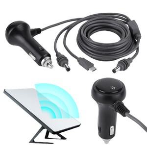 Starlink Mini 호환 3-in-1 전원 케이블 Type-C/DC/자동차 충전기 차량용 어댑터용 자동차 시가 라이터