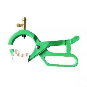 냉매충전 u55a r134a는 냉매 작업 그립 핸들 범용으로 HVAC 병 밸브 오프너 탭할 수