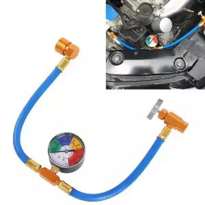 냉매충전 에어컨 리필 R134a 가스 냉매 충전 도구 어댑터 오픈 밸브 파이프