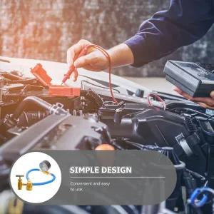 냉매충전 피스 냉매 충전 키트게이지 포함 자동 밀봉 캔 에어컨 호스 디스펜서