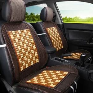 자동차시트 루반 대나무 자동차시트(다크브라운) 카시트 차량용시트
