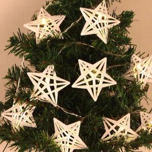 [셀러에이드]10구 USB LED 화이트별 가랜드 전구 감성 줄조명 와이어조명