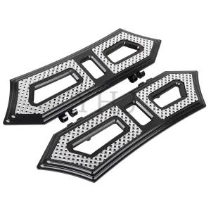 할리 오토바이 투어링 글라이드 Dyna Softail Trike FLTC FLD FL 알루미늄 블랙크롬 용 프론트 드라이버 풋