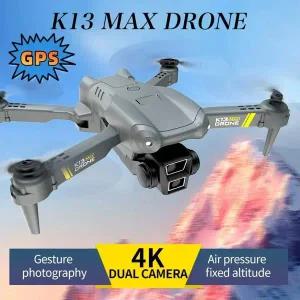 K13 5G GPS 드론 4k 전문 8k HD 트리플 카메라 FPV 제스처 사진 항공 사진 작가 접이식 쿼드콥터 신제품