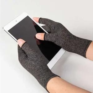 고품질 손가락 장갑 터치 니트 반 키보드 스마트 폰 핸드워머 (WFFWNIK)