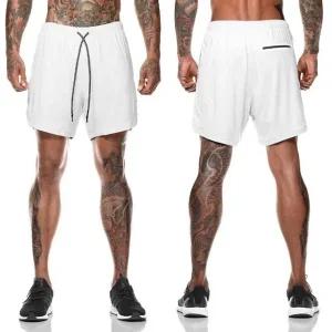 고품질 마라톤 러닝 반바지 복장 남자 스포츠 타이즈 기능성 (WFFWOS7)