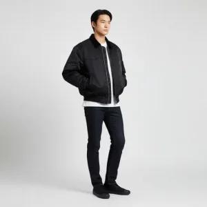 메종 마르지엘라 MA-1 점퍼 - 블랙  S67AM0106M35662900