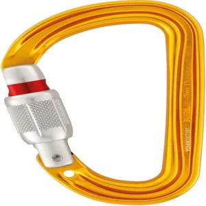 Petzl Sm D 카라비너  D자형 락킹  암벽 및 얼음 등반용