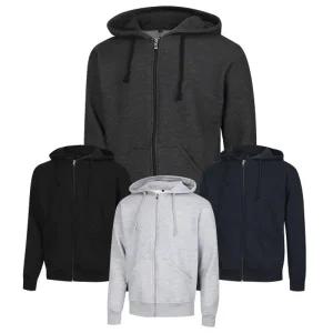 [파파브로] 멘즈 베이직 캐주얼 기모안감 후드 집업 MB-JUK-Q067