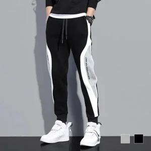 고품질 9부 남자바지 빅사이즈 밴딩반바지 밴딩바지 슬림 청 (WFFYNDO)