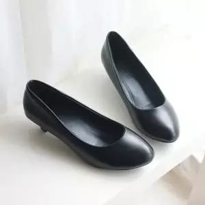 키높이 여성신발 구두 미들힐 베이직 토오픈 샌들 (WFFYBGY)