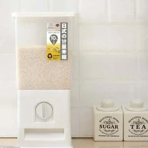 방습 VA46FV65 밀폐 쌀디스펜서 잡곡통 계량 쌀통 10KG