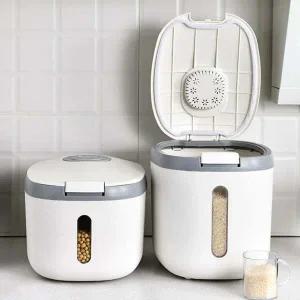 HWA NZ48BH16 15kg쌀포대 도어 뚜껑 쌀통 잡곡통 15L