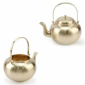 방짜유기 HD20DV70 미니 술주전자 제사 주전자 2호 약 1리터