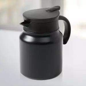 티웨어 CN72BN36 이중진공 보온주전자(900ml) 무광블랙 차포트