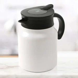 티웨어 RJ21IN97 온도표시 보온주전자(900ml) (화이트)보냉포트