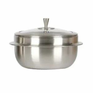 인덕션 TR35IO83 뚝배기 냄비 스텐 뚝배기 찌개 밥솥 IH 0.8L