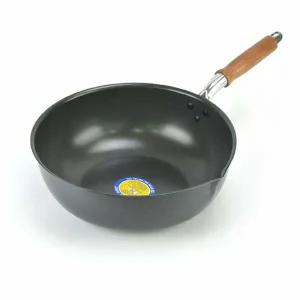 나무손잡이 YX80UC22 업소용 경질 웍 북경팬 30호-29.5cm