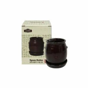 물빠짐 CZ36ZY70 도자기 항아리 수저통 중 수저보관용기