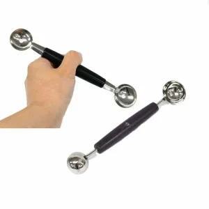 가정 UT20HN38 업소용 양면 화채스푼 더블 과일수쿱