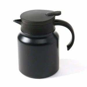 티웨어 JO55ID54 이중 진공 보온 주전자 900ml 차 포트 블랙