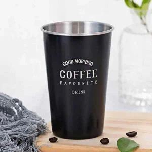 스테인리스 VC61OT52 스텐컵 캠핑 블랙 500ml 내구성 세척