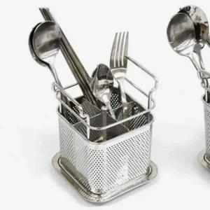 사각 LY90NQ52 수저통 소 숟가락통 수저꽂이 업소용수저통