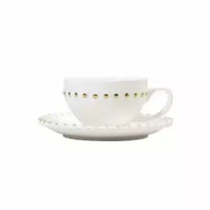 티니블랑 FF03AG68 스완 스타일 도자기 커피잔 320ml 고품질 찻