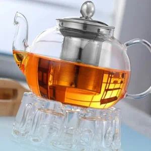 원형 MH05OC73 티포트 800ml 계량 가정용 손잡이