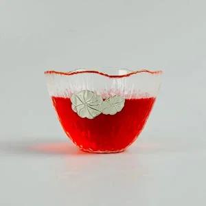 내열유리 VJ79VQ14 라인골드 실버연 찻잔 다기잔 200ml (B002)