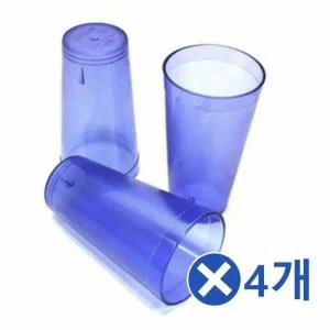 플라스틱컵 ZX78KY29 3Px4개-색상임의상품 PET투명컵 모던주방용품