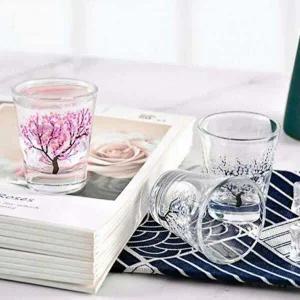 잔솔 FC14UZ79 술잔 소주잔 벚꽃 소주컵 예쁜 특이한 꽃피는