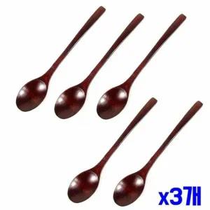 변색이 SY51UX24 적은 옻칠 숟가락 5P x3개
