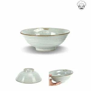 로코 KZ33VA39 설화 도자기 V면기 도자기대접 9호