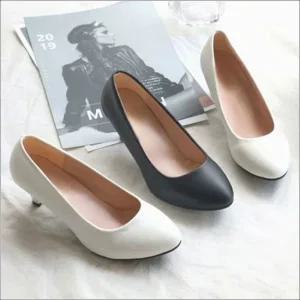 인기상품 베이직 여자 펌프스 미들힐 정장 면접구두 구두 중간굽 [WFLAIGB_251215]