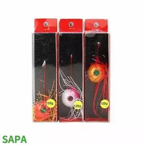 싸파 고급형 실리콘 스커트 타이라바 120g 참돔낚씨