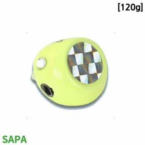 싸파 유동식 타이라바 헤드 120g 야광 2개입 참돔낚씨