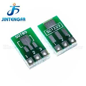 20PCS SOT89 SOT-89 SOT-223 SOT223-DIP PCB 전송 보드 DIP 핀 보드 피치 트랜지스터 IC 어댑터 플레이트